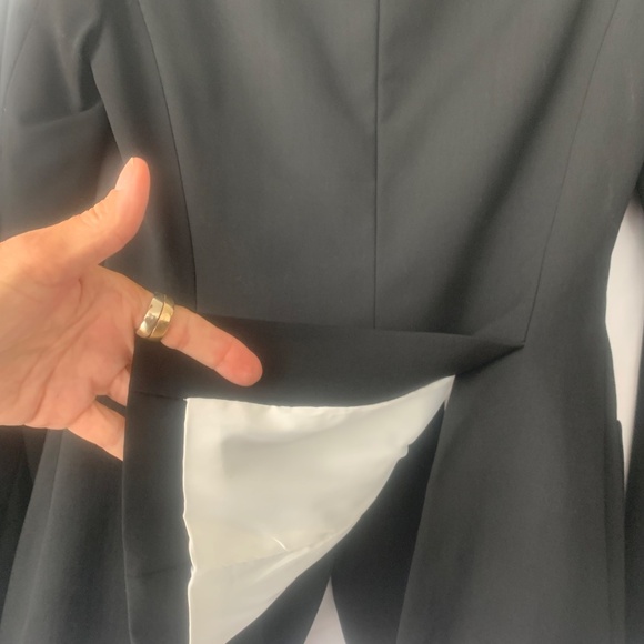 black blazer with silver buttons - Picture 6 of 8